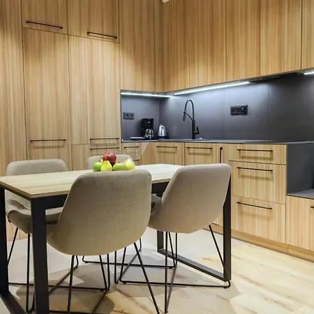 Apartmán Z Sypialnia Greeneri Park - Parking - Taras - Bryza *